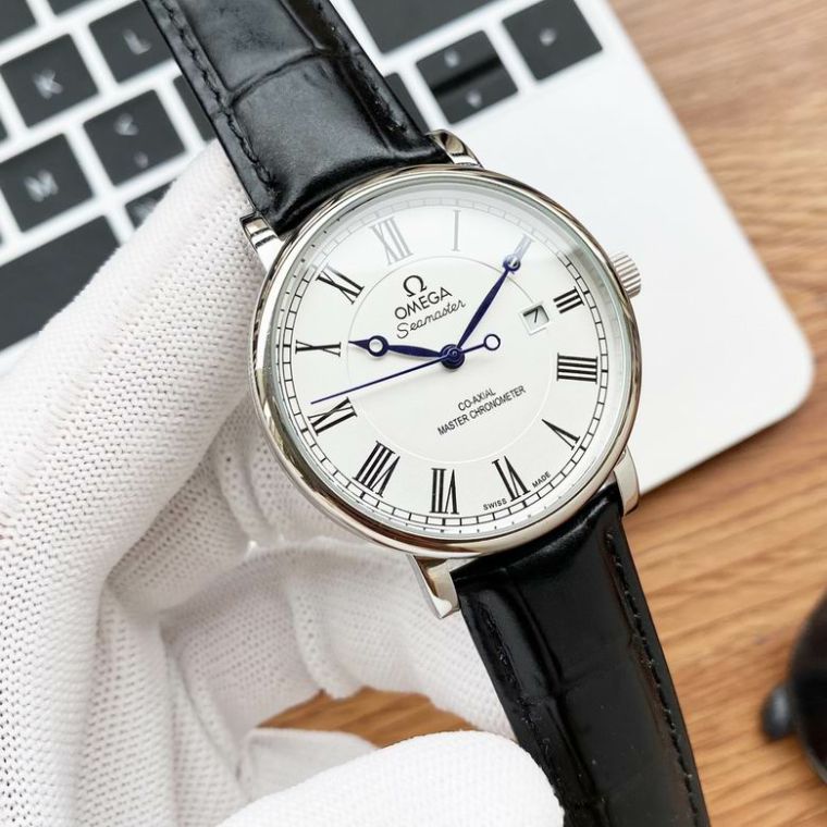 Picture of Omega Watches Men Seamaster Heritage Models _SKU1082omega-men-40x13mm-m913700